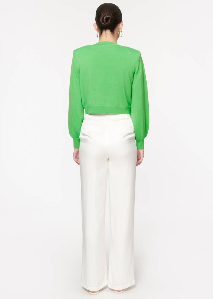 CAMI NYC Amelie Twill Pant In White