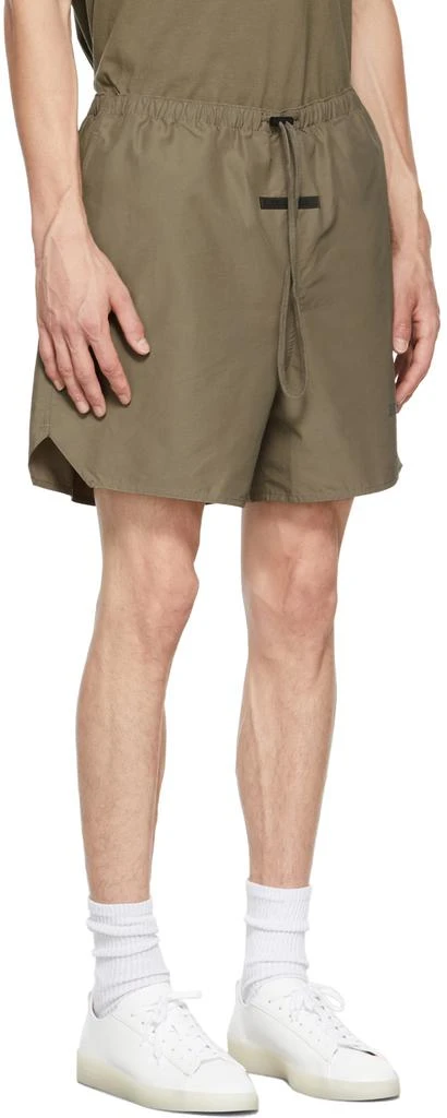 Essentials Taupe Volley Shorts 2
