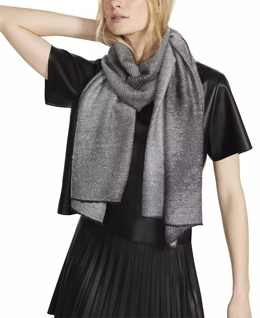 Steve Madden Women's Frayed Edge Pleat Scarf 3
