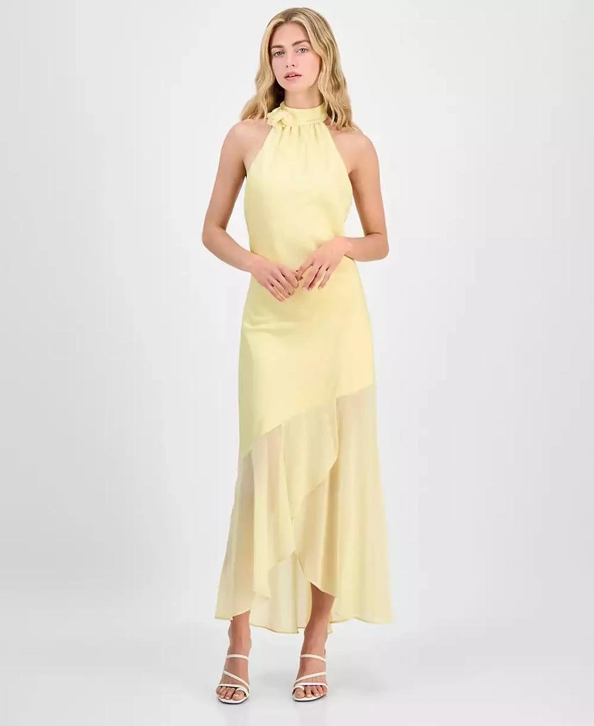 En Saison Women's Alexa Halter Maxi Dress 1