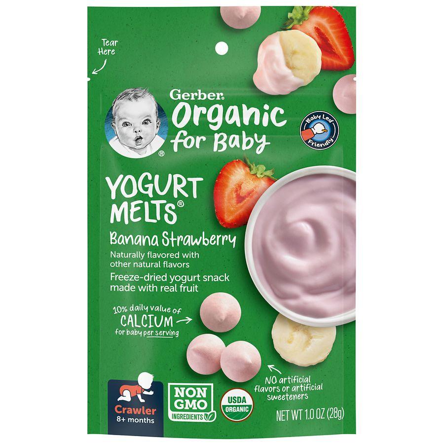 Gerber 2nd Foods Yogurt Melts Banana Strawberry