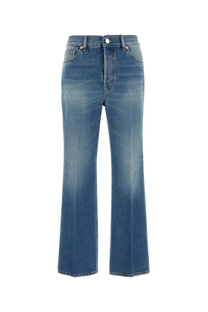 Gucci Gucci Cropped Flared Denim Jeans from Cettire