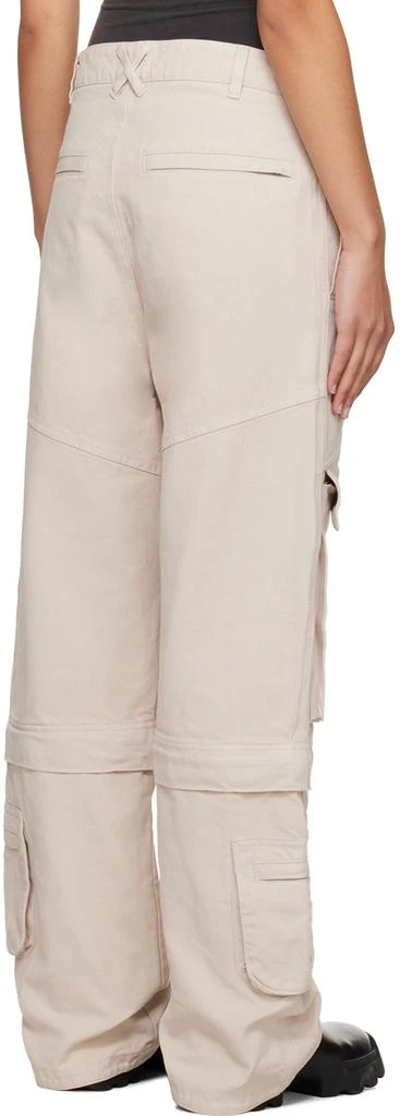 Entire Studios Beige Convertible Trousers 3