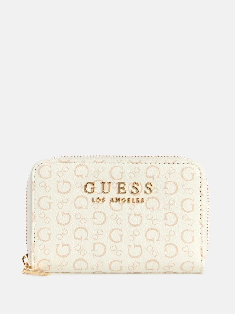 Saffron Small Logo Zip Wallet – On Sale Now with Up to 41% Off