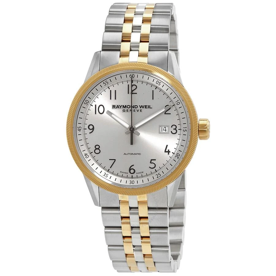 Raymond Weil Freelancer Automatic Silver Dial Two-Tone Men's Watch 2734-STP-05650 1