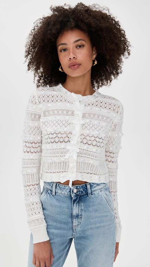 LOVESHACKFANCY Roselline Cardigan 7