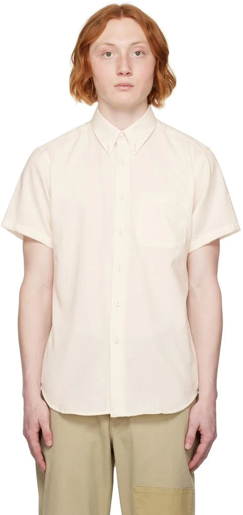 Naked & Famous Off-White Easy Shirt 1