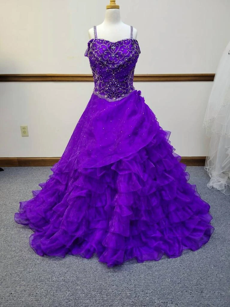 Little Rosie Little Rosie - Girl's Glitz Long Pageant Dress