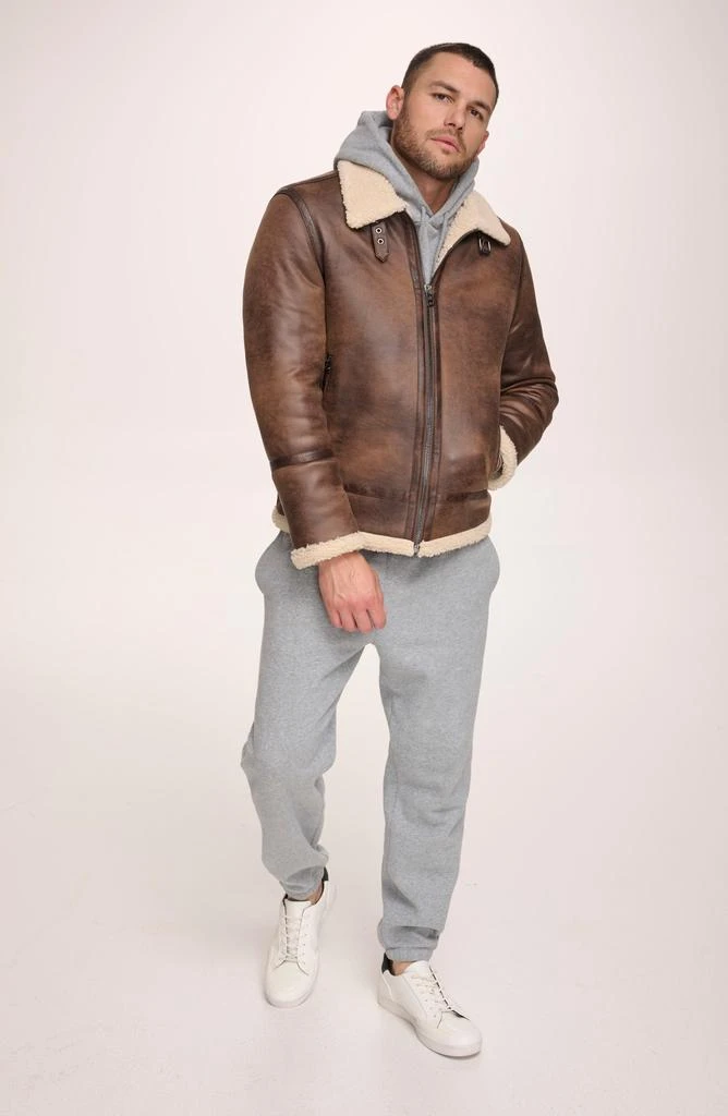 Calvin Klein Faux Suede & Faux Shearling Jacket 6