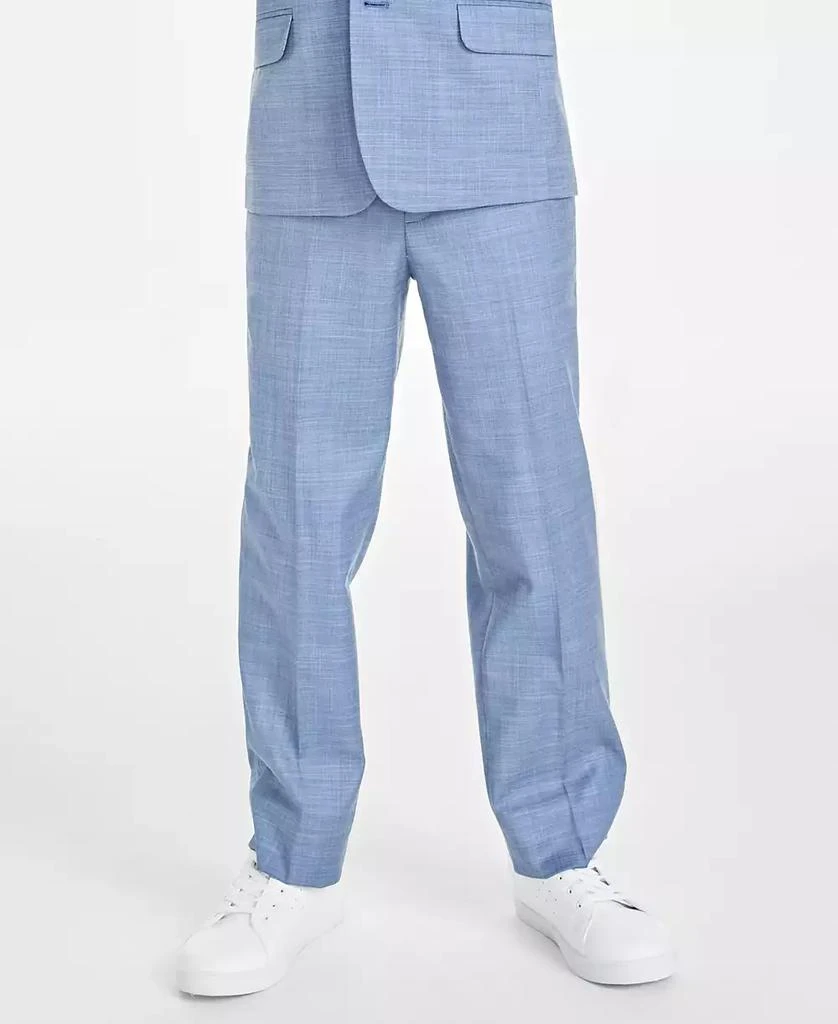 Tommy Hilfiger Big Boys Stretch Sharkskin Machine Washable Suit Pants 3
