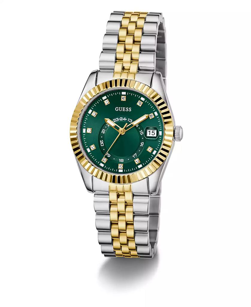 GUESS Women
s Two-Tone Multi-function Date Watch, 34mm