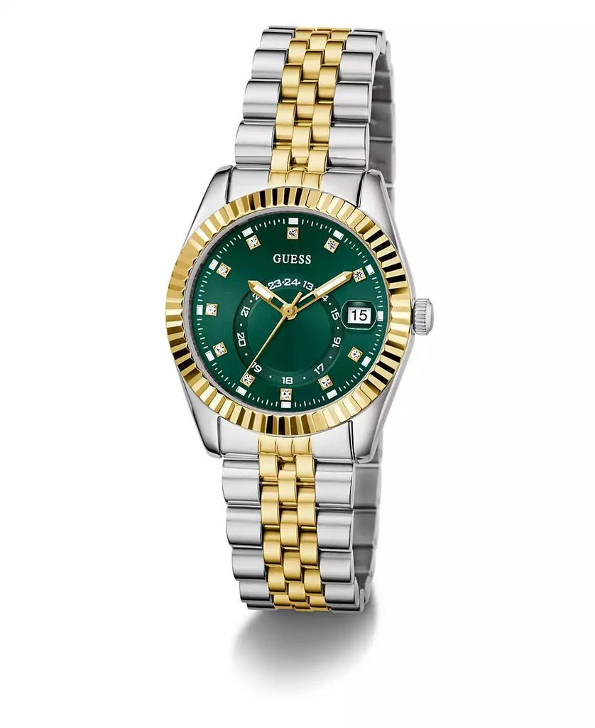 GUESS Women
s Two-Tone Multi-function Date Watch, 34mm 2