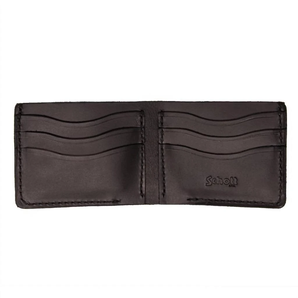 Schott Schott - Men's Steerhide Bi-fold Wallet 2