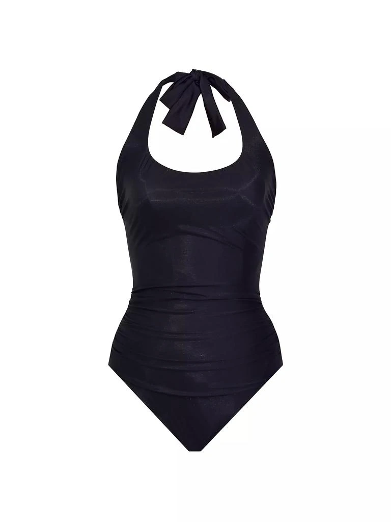 Miraclesuit Swim Rock Solid Utopia Halter One-Piece Swimsuit 1