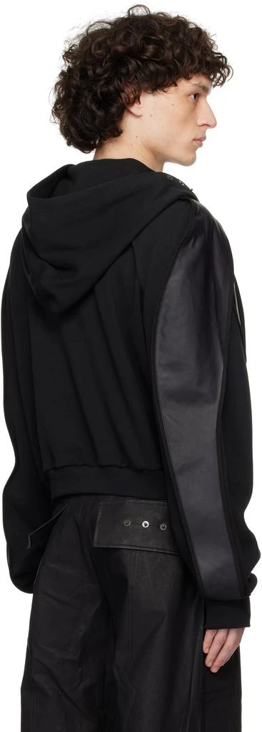 CARNET-ARCHIVE Black Horseshoe Crab Zip-Up Hoodie 3