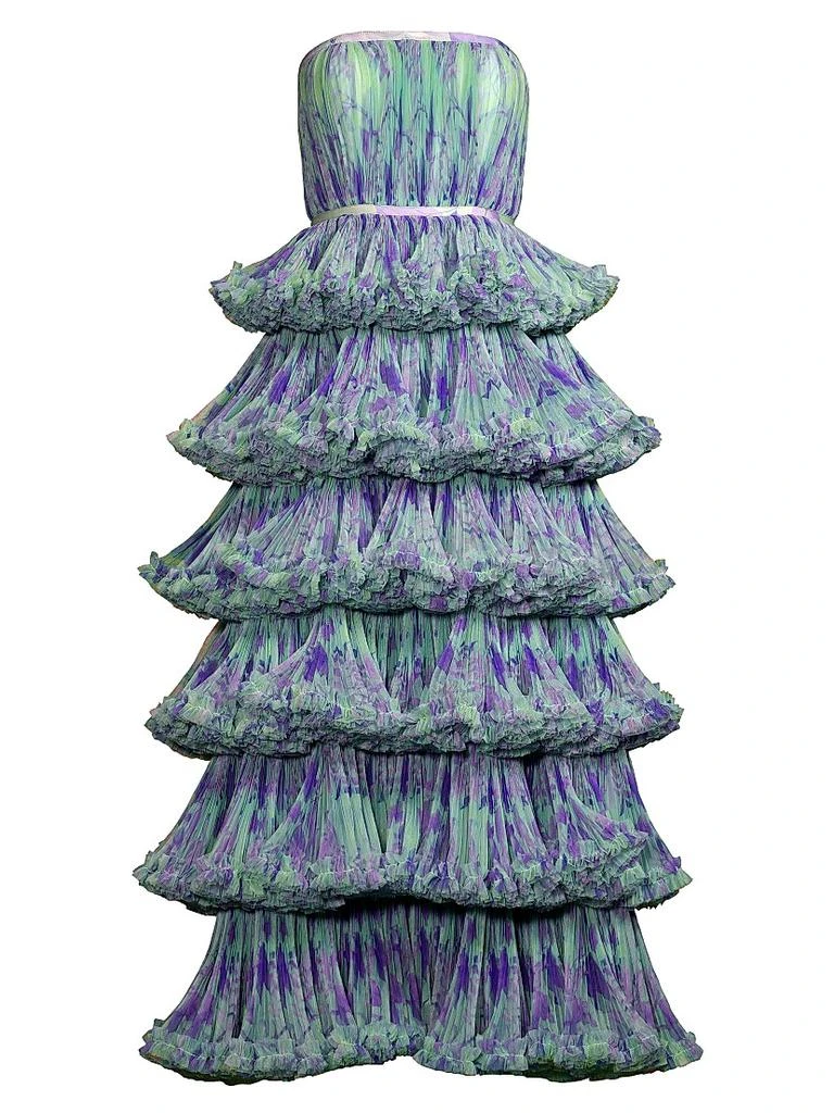 Shop Giada Floral Mesh Ruffle Gown on Sale at BeyondStyle  Get 51% Off  Giada Floral Mesh Ruffle Gown with Limited-Time Flash Deals, Exclusive  Discounts, and Special Offers. Enjoy Unbeatable Savings on