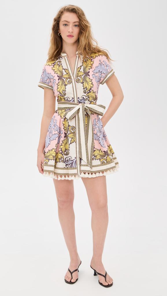 大人可愛い◎【alice + olivia】ルーシーミニシャツドレス Alice + Olivia Lucy Mini Shirt Dress - Shirts - Free