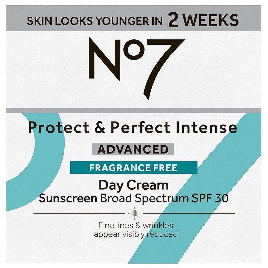 No7 Protect & Perfect Intense Advanced Fragrance Free Day Cream SPF 30 4