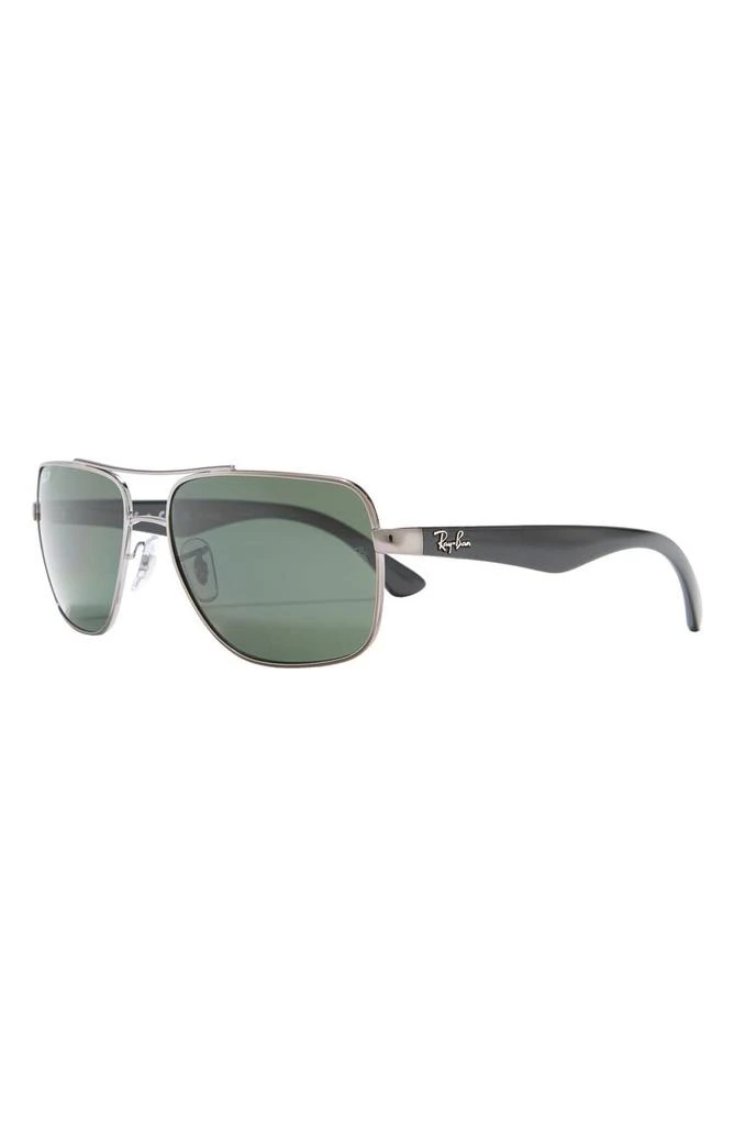 Ray-Ban 60mm C-DBL Navigator Sunglasses 2