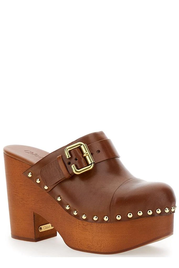 Chloé Chloé Jeannette Wedge Clogs 2