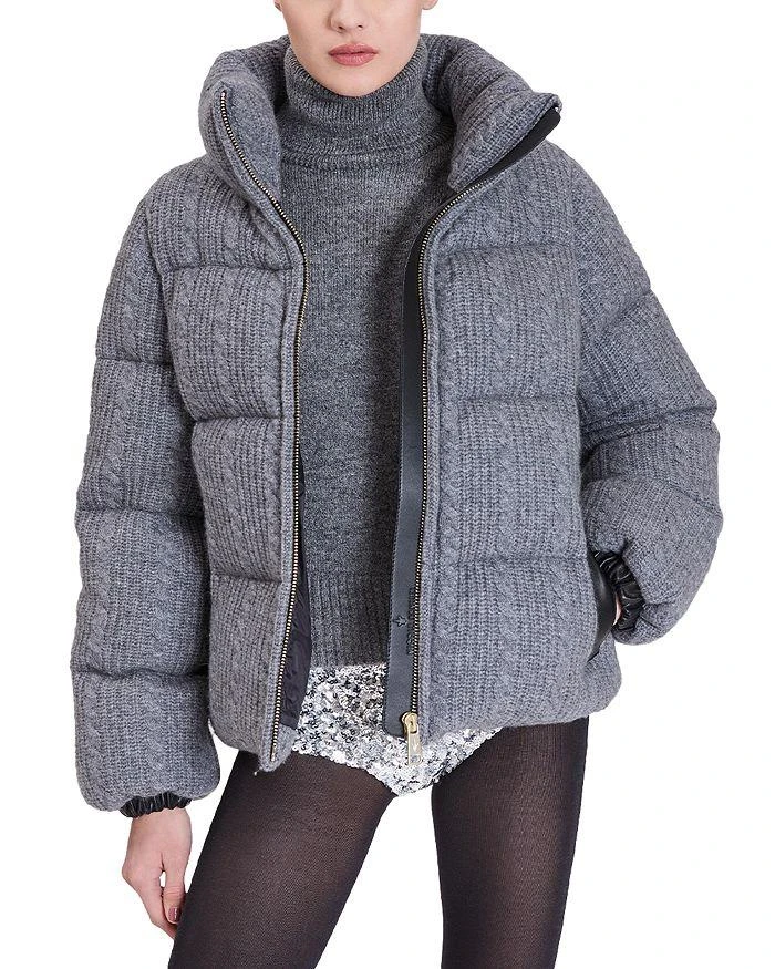 Nicole Benisti Kensington Cable Knit Coat 1
