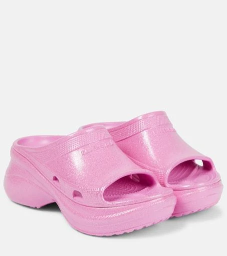 Balenciaga x Crocs platform slides Slippers Free Shipping