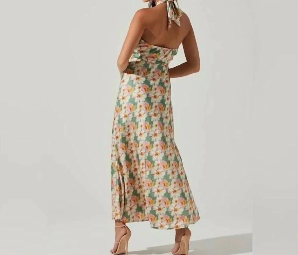 knee length dresses for ladies Bronx and Banco Kate Strapless Floral Embroidered Corset Midi Dress main image 1