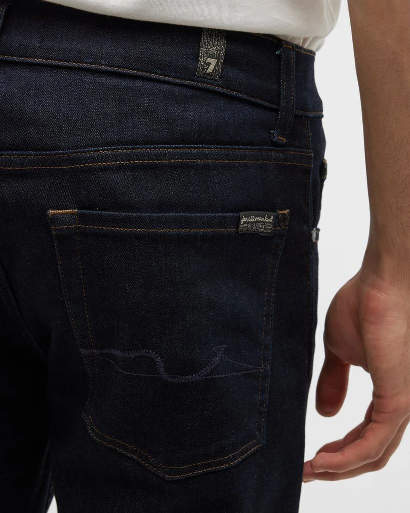 7 For All Mankind Men
s Luxe Performance Straight-Leg Jeans 6