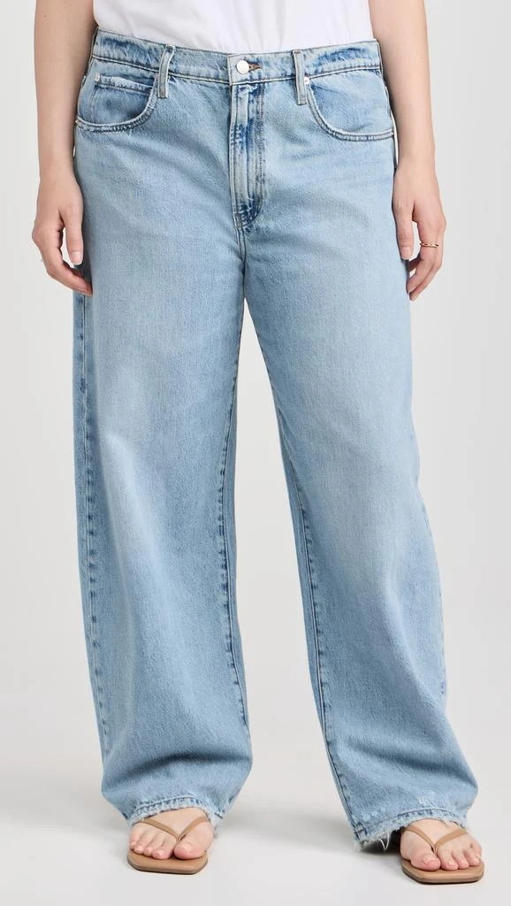 FRAME Low Slung Barrel Jeans 8