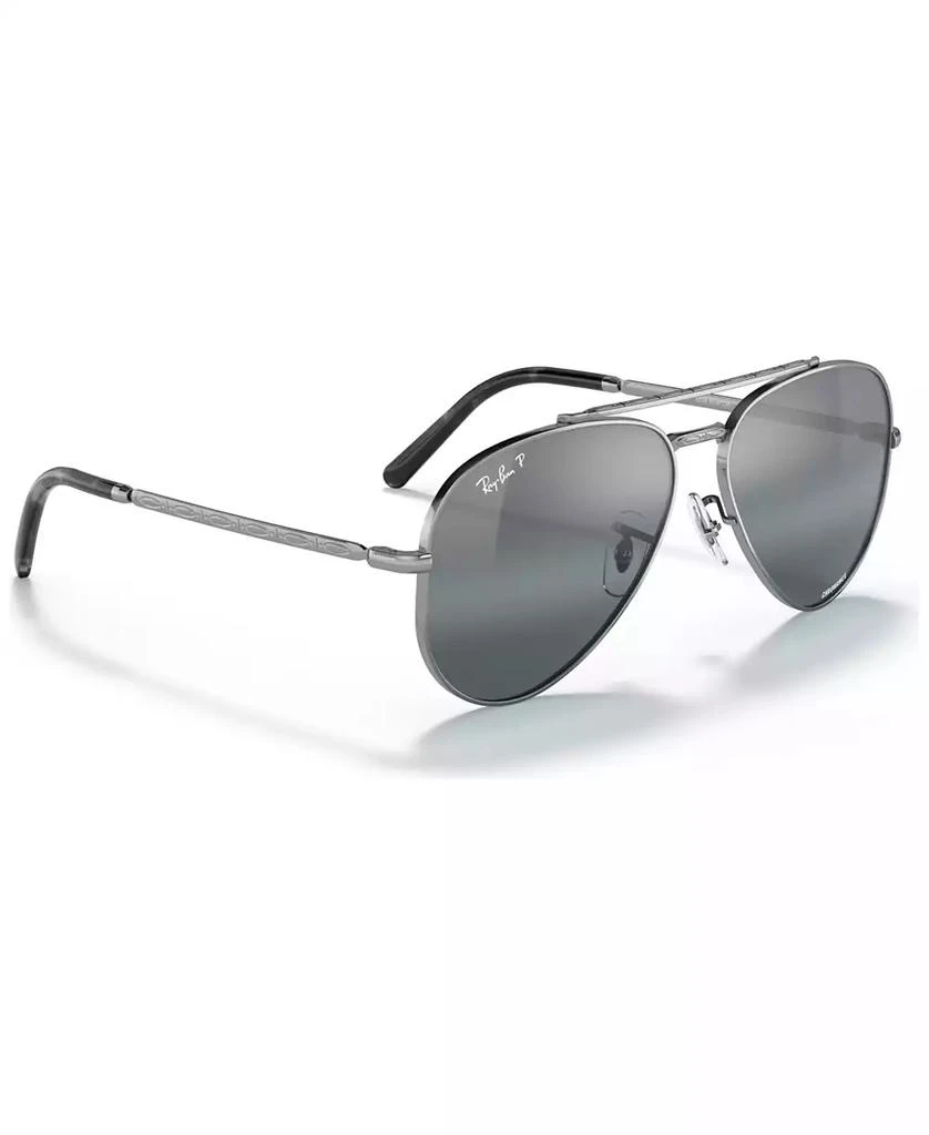 Ray-Ban Unisex Polarized Sunglasses, New Aviator, Sunglass Hut Exclusive 4