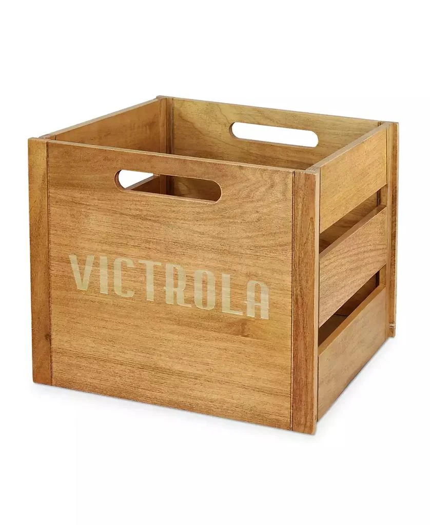 Victrola Wooden Record Crate 2