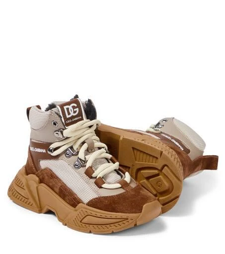 Dolce & Gabbana Airmaster suede and mesh sneakers 6