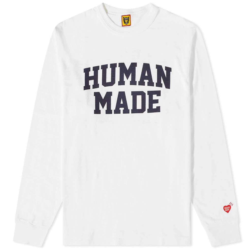 Human Made Human Made Long Sleeve Logo T-Shirt 1