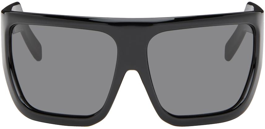 Rick Owens Black Porterville Davis Sunglasses - Accessories