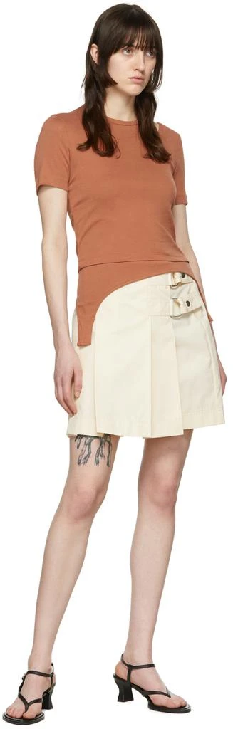 Helmut Lang SSENSE Exclusive Brown T-Shirt 4