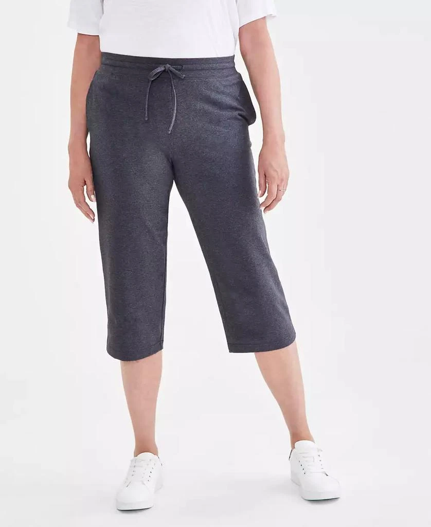 Style & Co Women's Mid Rise Capri Sweatpants, Created for Macy's