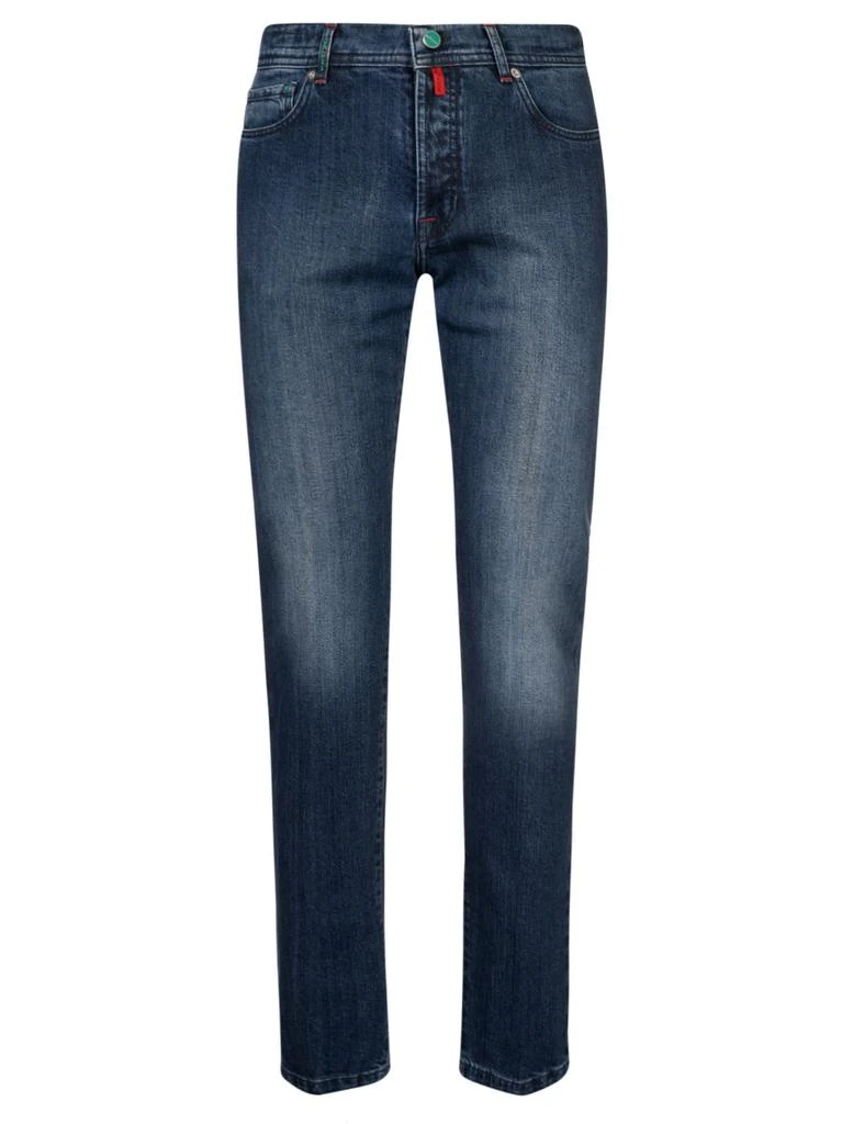 Kiton Fitted Buttoned Jeans 1