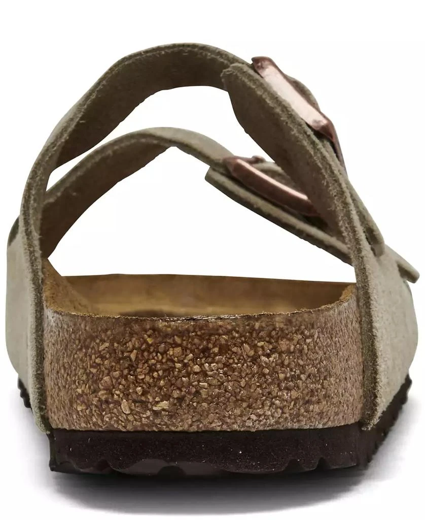 Birkenstock Men's Arizona Suede Leather Soft Footbed Casual Sandals from Finish Line 4