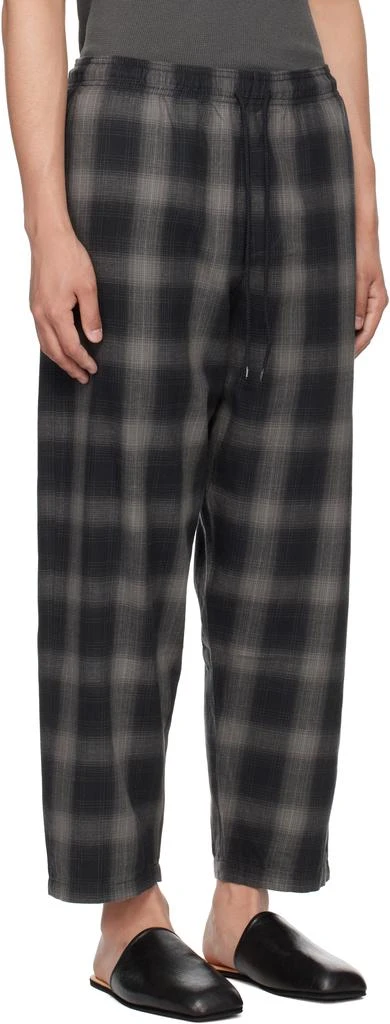 NEIGHBORHOOD Gray Hombre Check Easy Trousers 2