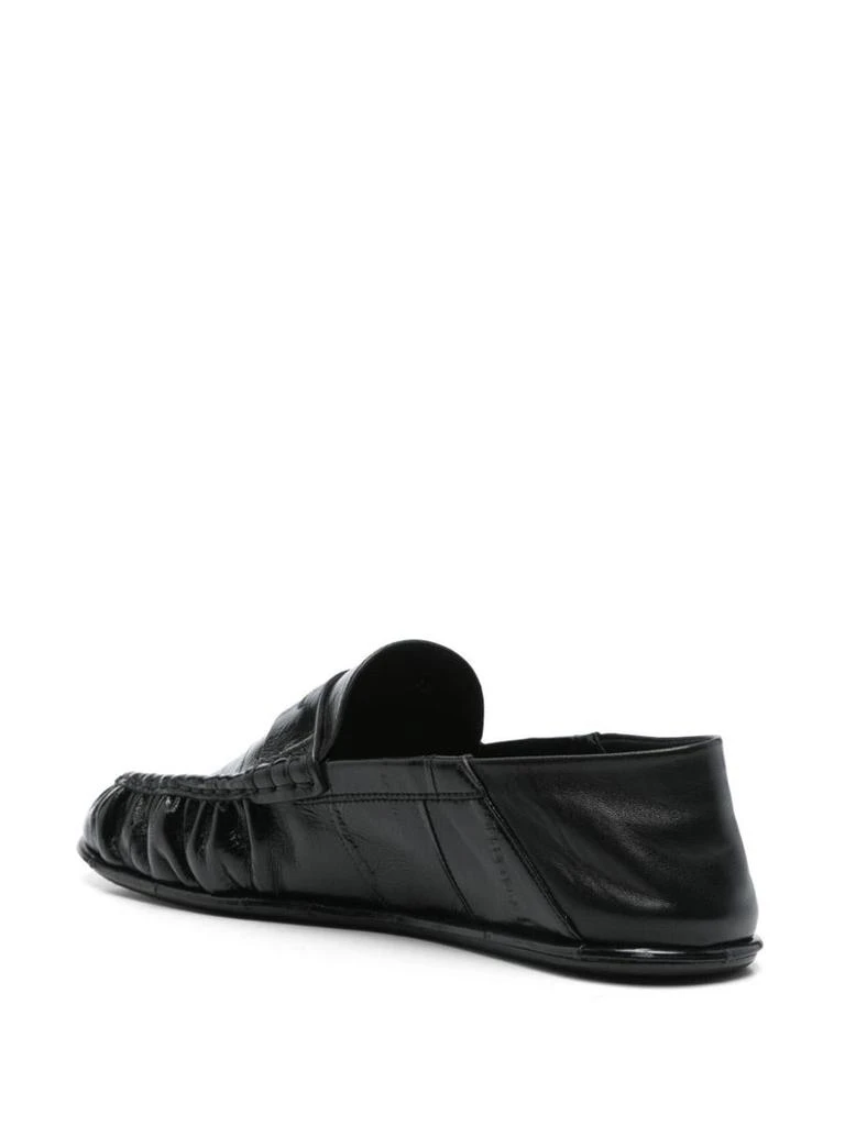 Yves Saint Laurent Saint Laurent Peg Leather Loafers 4