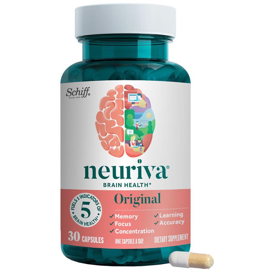 Neuriva Brain Health Supplement, Support for Memory, Focus, Concentration and Learning