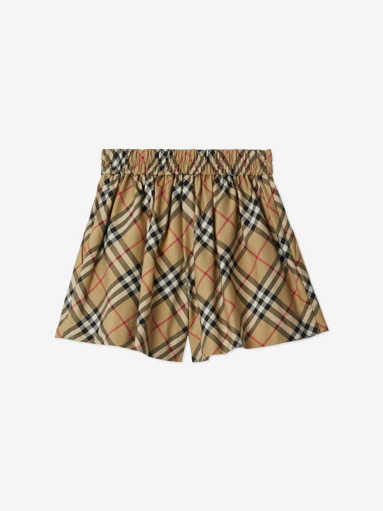 Burberry Burberry Girls Archive Check Marcy Shorts in Beige 3