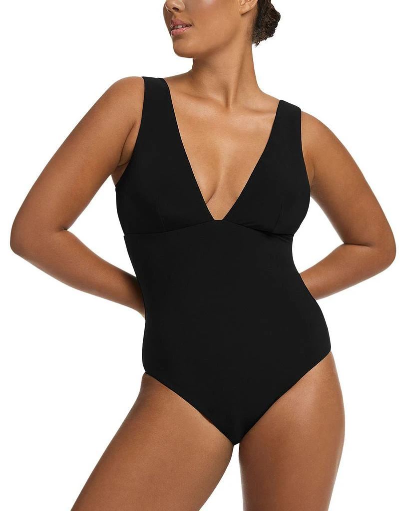 JETS Plunging Neck One Piece Swimsuit 4