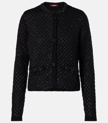 Max Mara Perdoni sequined cardigan 1