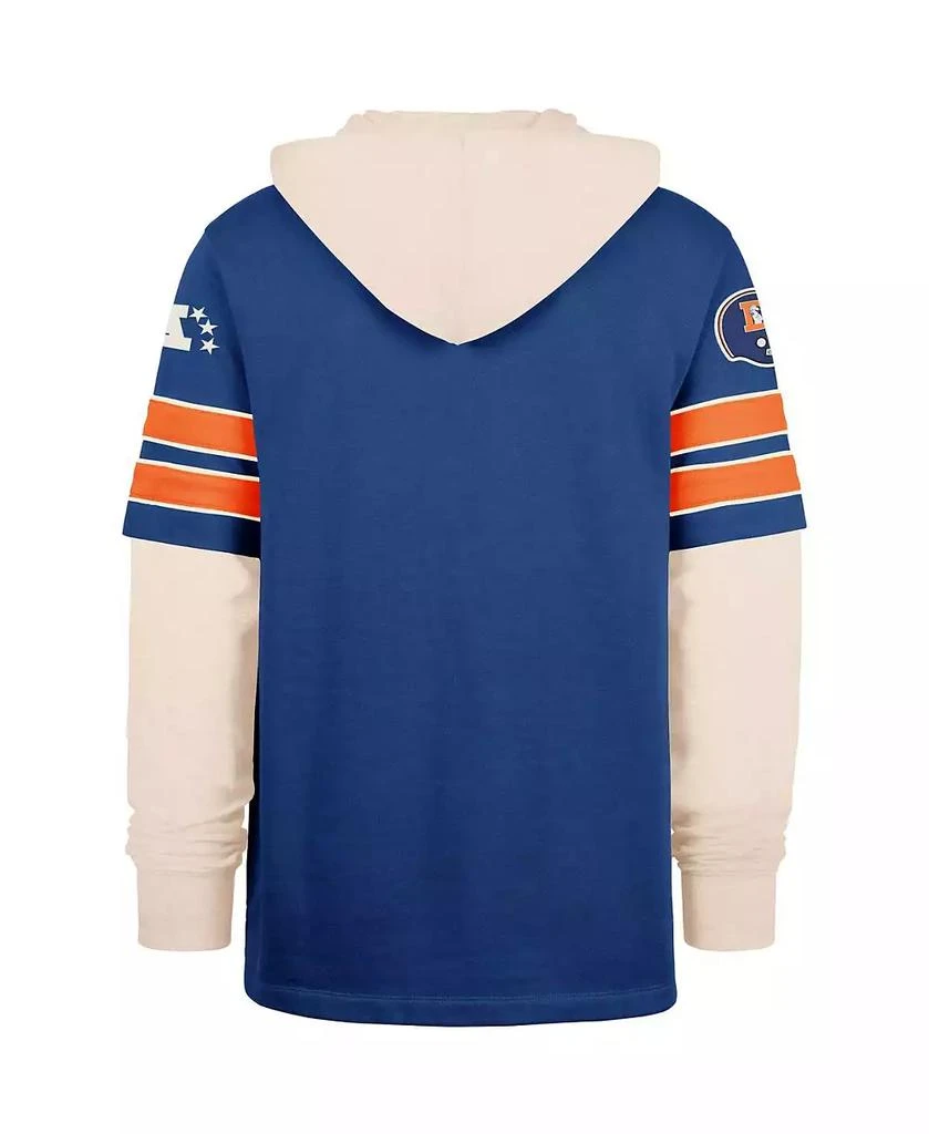 Sweat Homme ’47 Denver Broncos NFL – Bleu, Taille M, 1/2 Zip