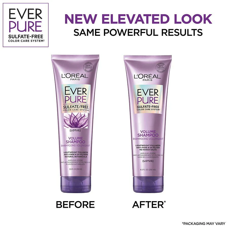 L'Oreal Paris Volume Sulfate Free Shampoo Lotus 2