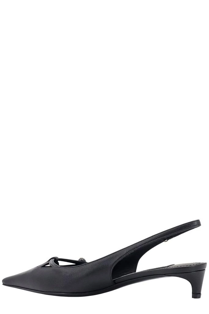 Dolce & Gabbana Dolce & Gabbana DG Logo Plaque Slingback Pumps 3