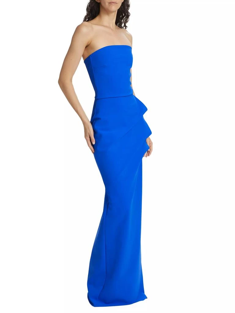 Chiara Boni Clotilde Strapless Column Gown 2