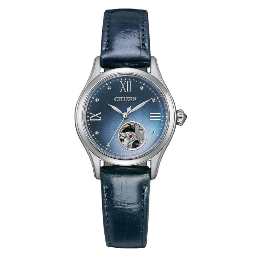 Citizen Automatic Blue Dial Ladies Watch PR1041-18N 1