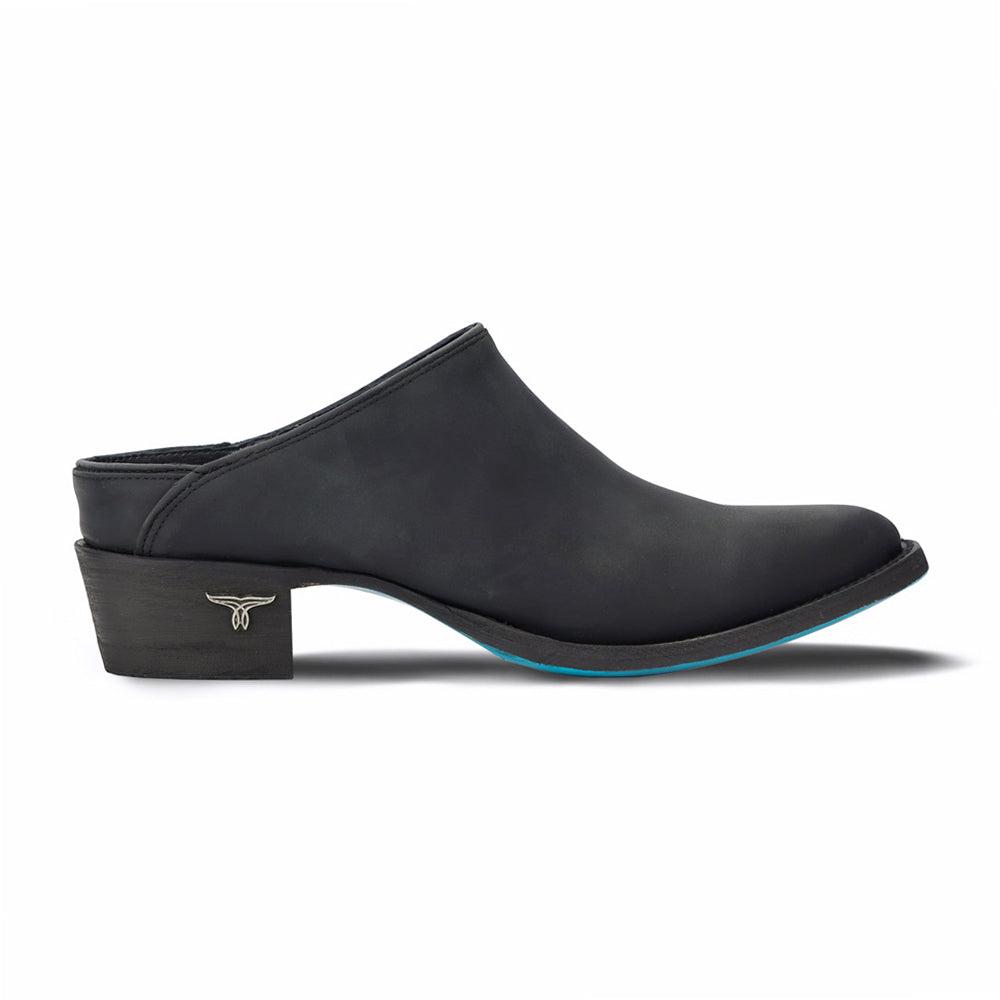 LANE Plain Jane Round Toe Mule Clogs